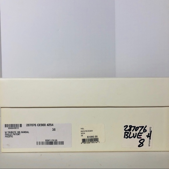 Ives Saint Laurent tribute heels size 38 spe/ed - Picture 8 of 8